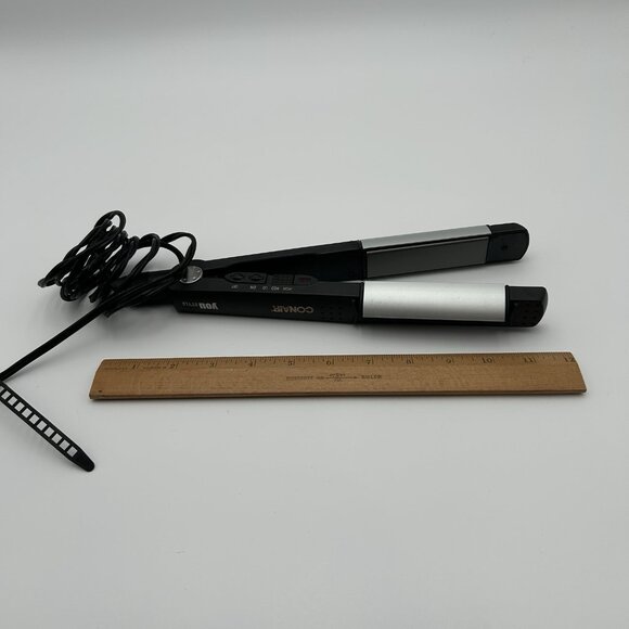 Conair Infiniti You Style 1 Inch Ceramic Flat Iron Hair Styler Black - Pre-Owned - Picture 6 of 6